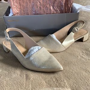 Franco Sarto women’s sling back heels w7.5